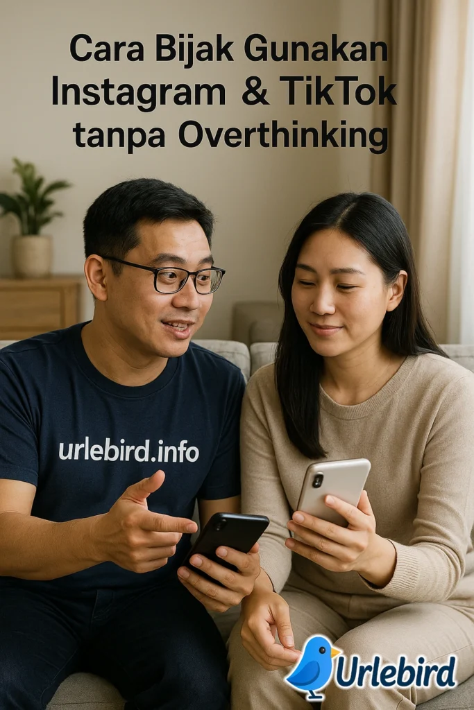 Urlebird - Cara Bijak Gunakan Instagram & TikTok tanpa Overthinking