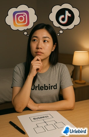 Urlebird - Cara Bijak Gunakan Instagram & TikTok tanpa Overthinking